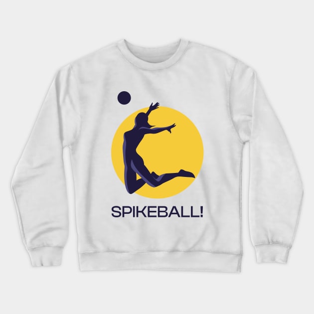 Spikeball! Crewneck Sweatshirt by Moniato